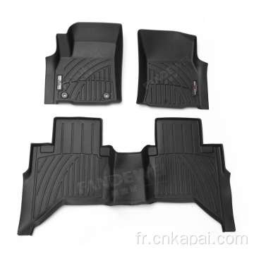 Tapis de voiture en caoutchouc Hilux Revo